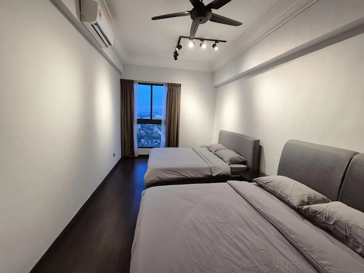 Apartament Short Walk To Custom & City Sqaure 3 Brs 8 Pax Johor Bahru Malezja